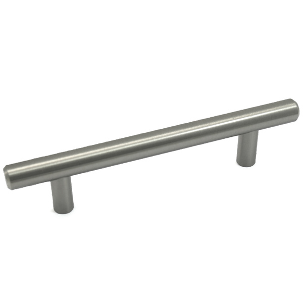 Laurey 96mm, 5 3/4" Overall, Steel Plated T-Bar Pull, Brushed Satin Nickel 87001
